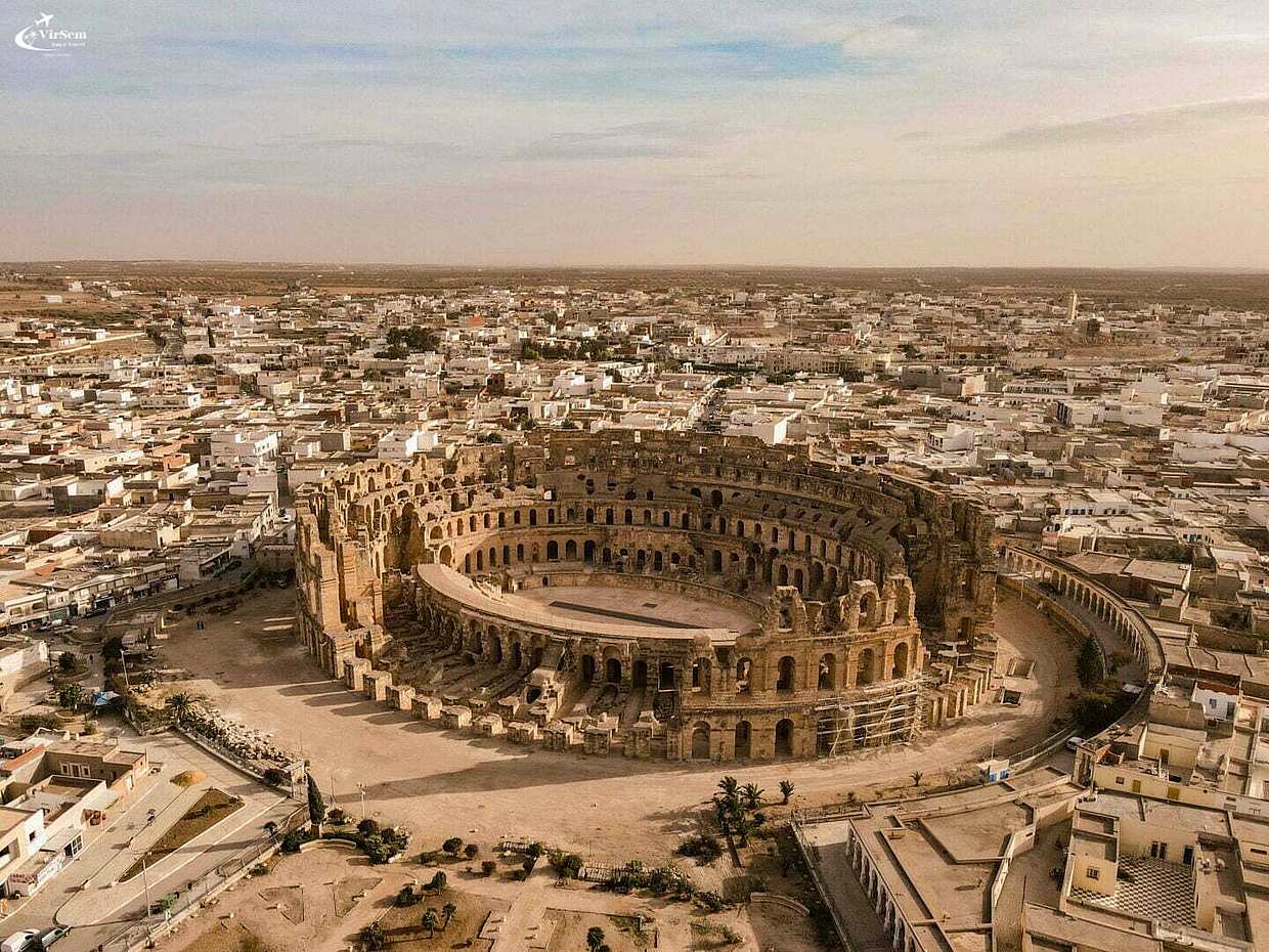 ทริปวันเดียวสู่ Kairouan & El Jem จาก Hammamet ในตูนิเซีย