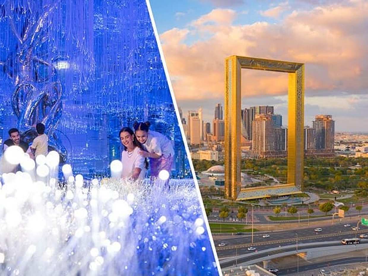 Dubai Combo: AYA Universe with Dubai Frame Tickets
