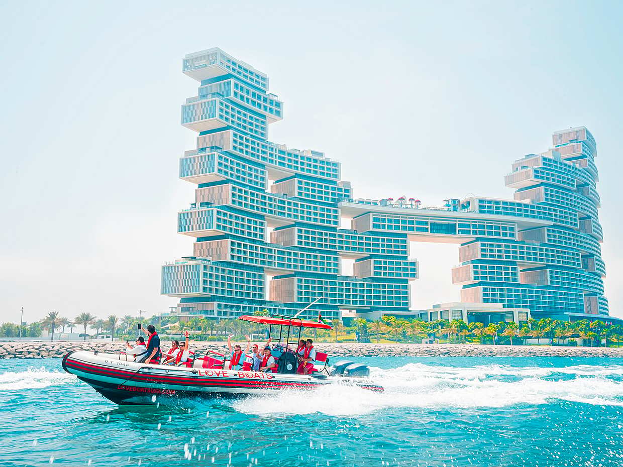 Speedboat Sightseeing Tour Atlantis & Burj AL Arab in United Arab Emirates, Atlantis the palm, photo 5