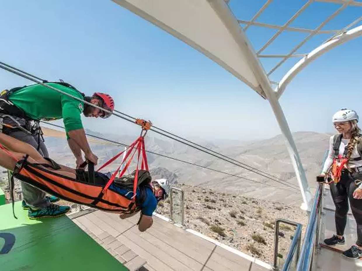 Полет на зиплайне Jebel Jais с трансфером из Дубая, Объединенные Арабские Эмираты.
, photo 4