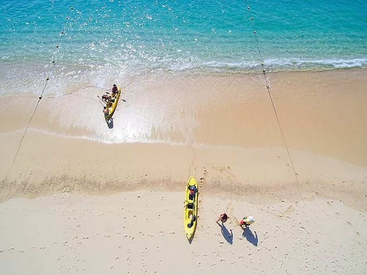 Private Cabo 2 Bays Kayak & Snorkel at Santa Maria & Chileno Bay