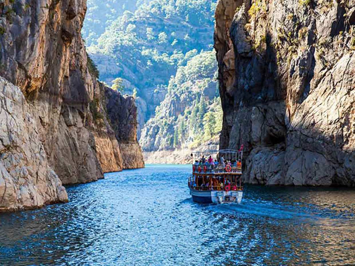 Green Canyon Boat Tour: An Unforgettable Adventure in the Heart of Nature in Turkey, Side