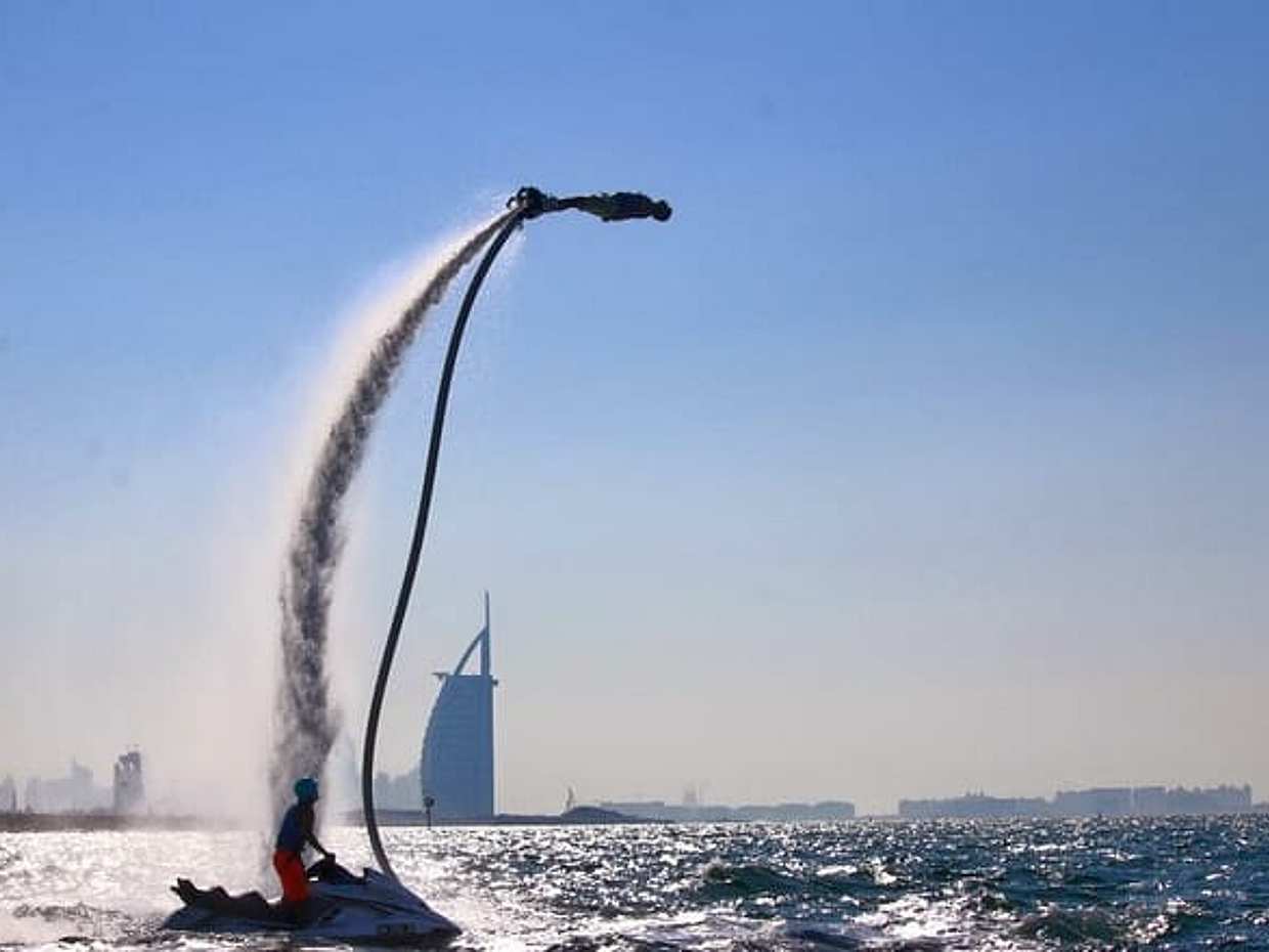 Flyboarden in Dubai - 30 Minuten in de Verenigde Arabische Emiraten, photo 5