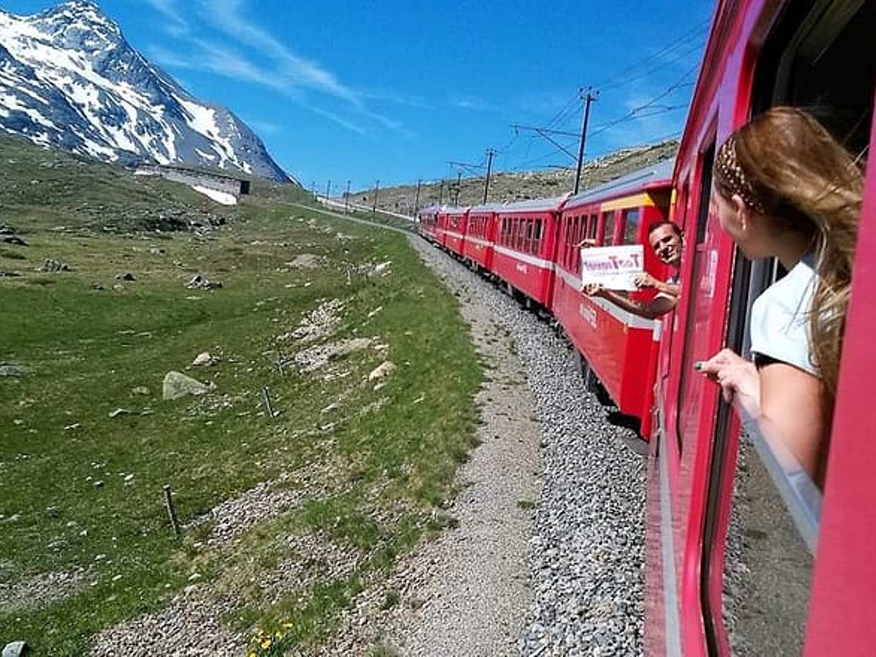 Bernina Train Tour, Swiss Alps & St Moritz From Milan