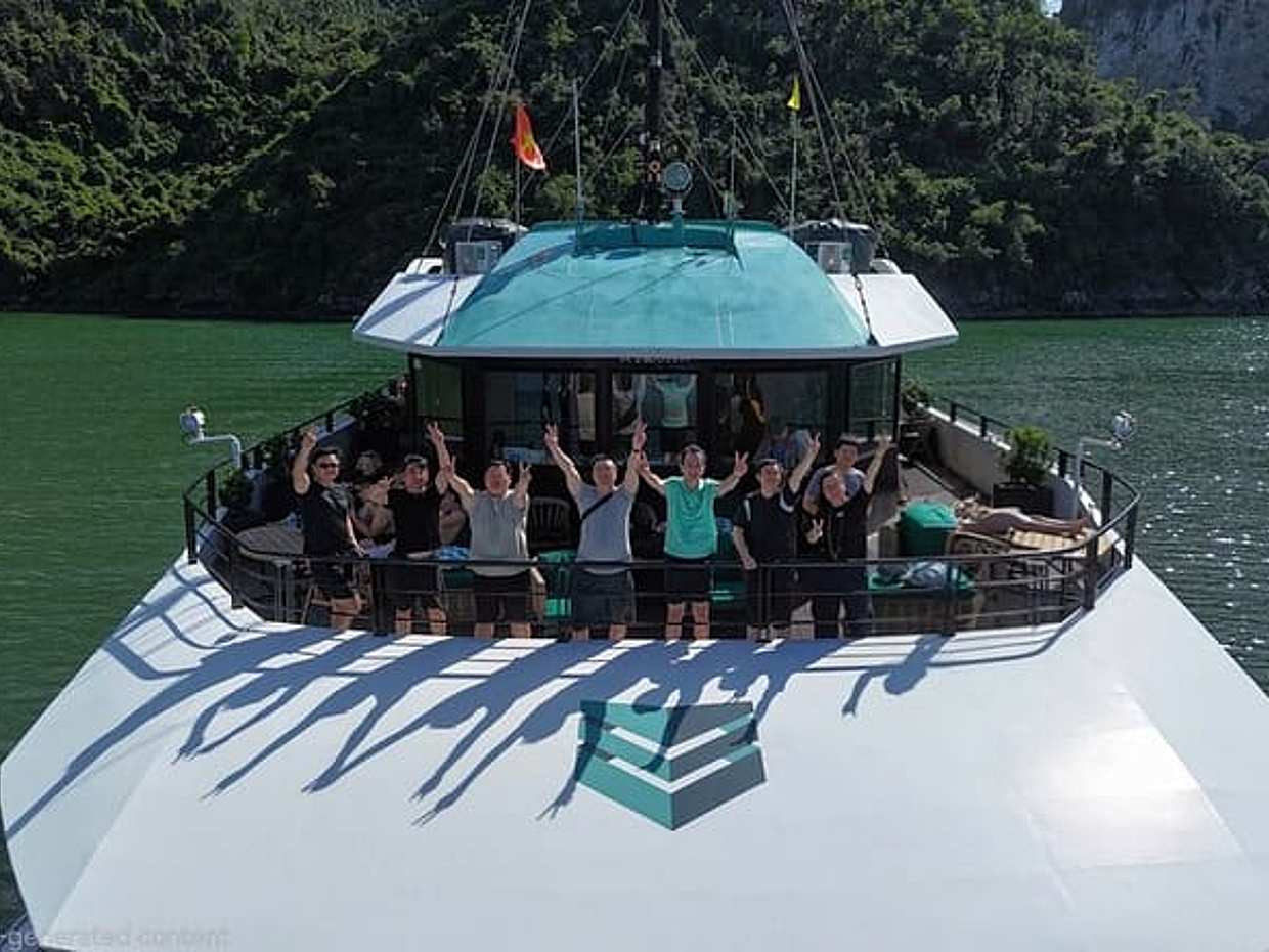 The Halong Catamaran Cruise in Halong Bay & Lan Ha Bay, photo 2