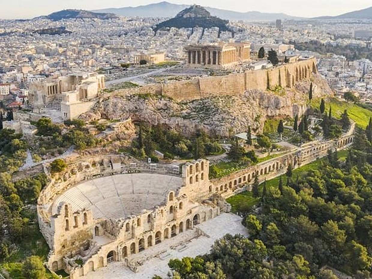 Αθήνα Ξενάγηση με θέα την Ακρόπολη Παρθενώνα Αγορά στην Ελλάδα