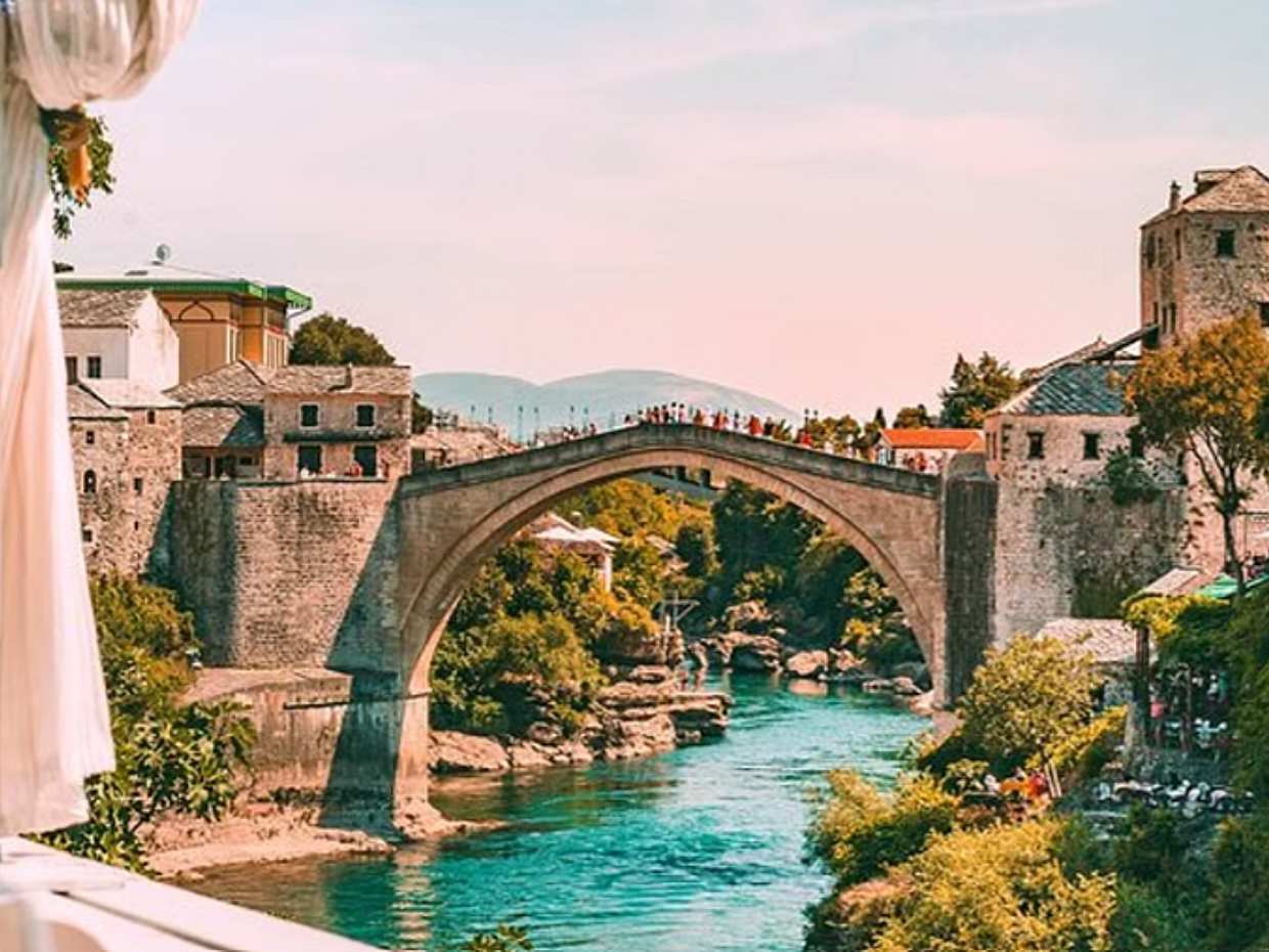 Group Full Day Tour: Mostar and Kravice Waterfalls from Dubrovnik in Croatia
