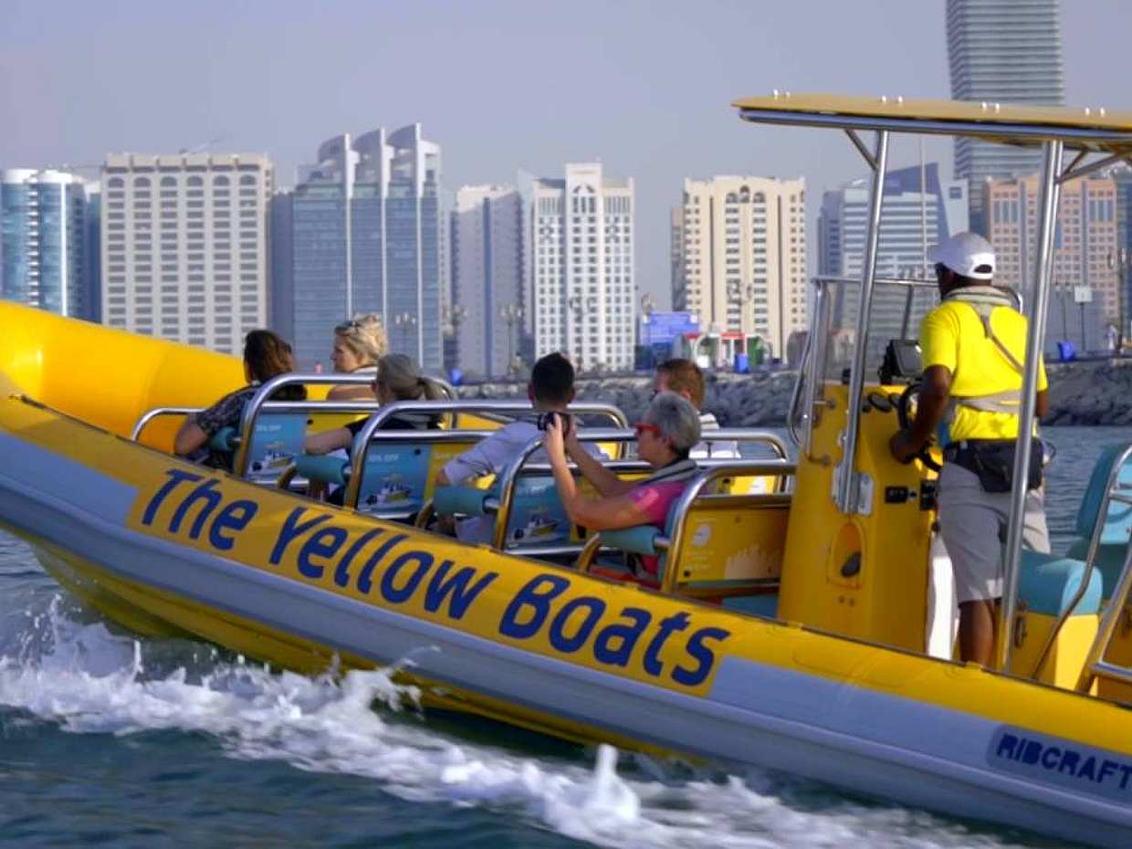 Dubai Yellow Boat Ride for 60 Mins Experience Tickets in United Arab Emirates