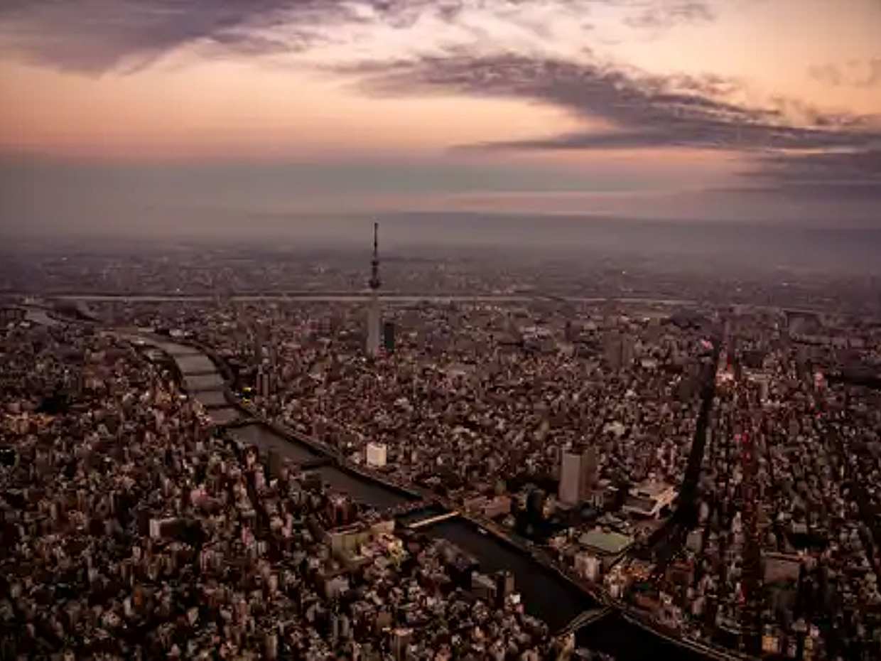 Tokyo Sunset – zachód słońca w Tokio (1-5 osób) w Japonii.