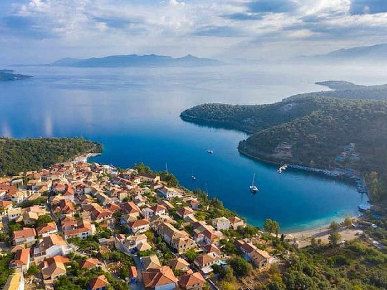 "Giro delle isole da Lefkada, Grecia"
