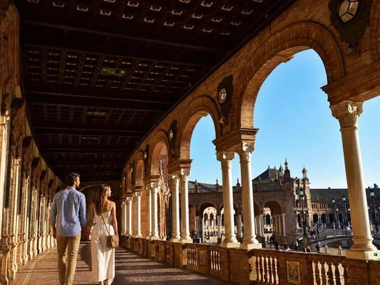 Sevilla: Honba za pokladem a nejzajímavější místa, pěší prohlídka s vlastním průvodcem ve Španělsku