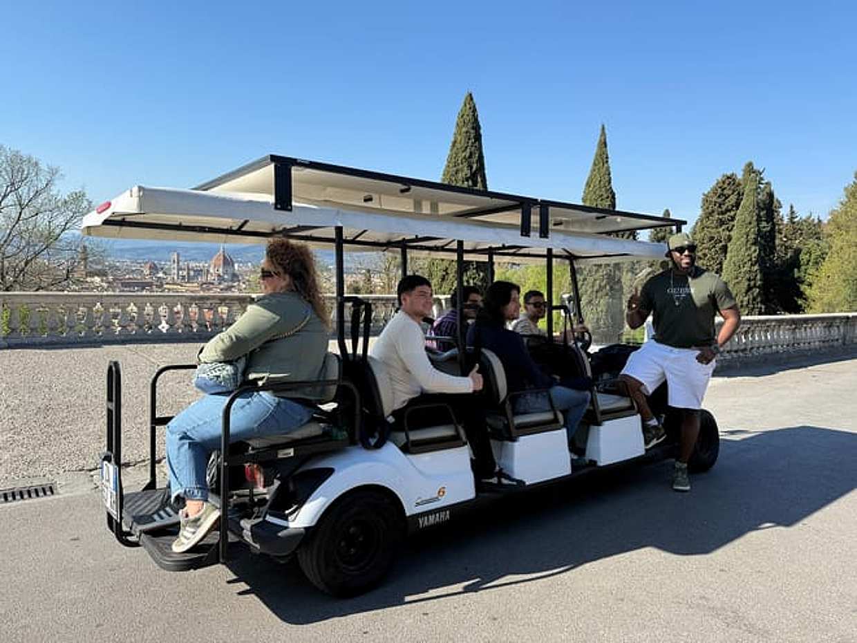 Florence Piazzale Michelangelo Golf Cart Tour