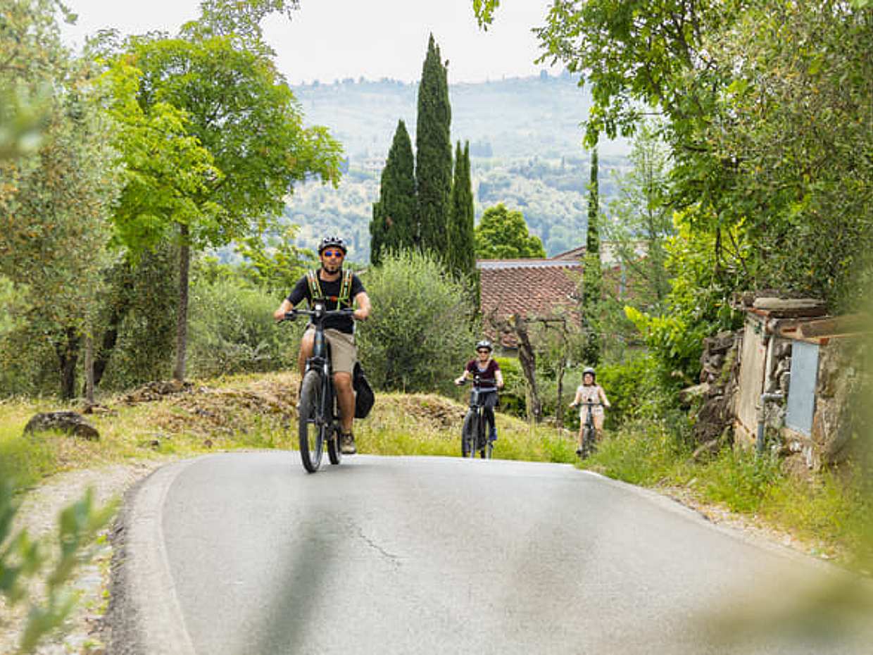 Chianti Hills E-bike Tour From Florence With Farmhouse Experience Including Lunch And Wine Tasting, photo 2