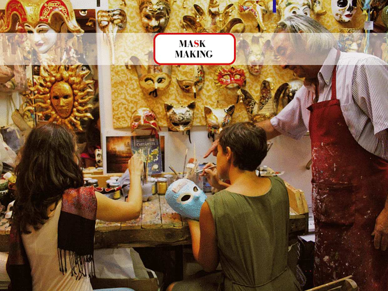 Creative Mask Decoration Workshop with local Mask Maker