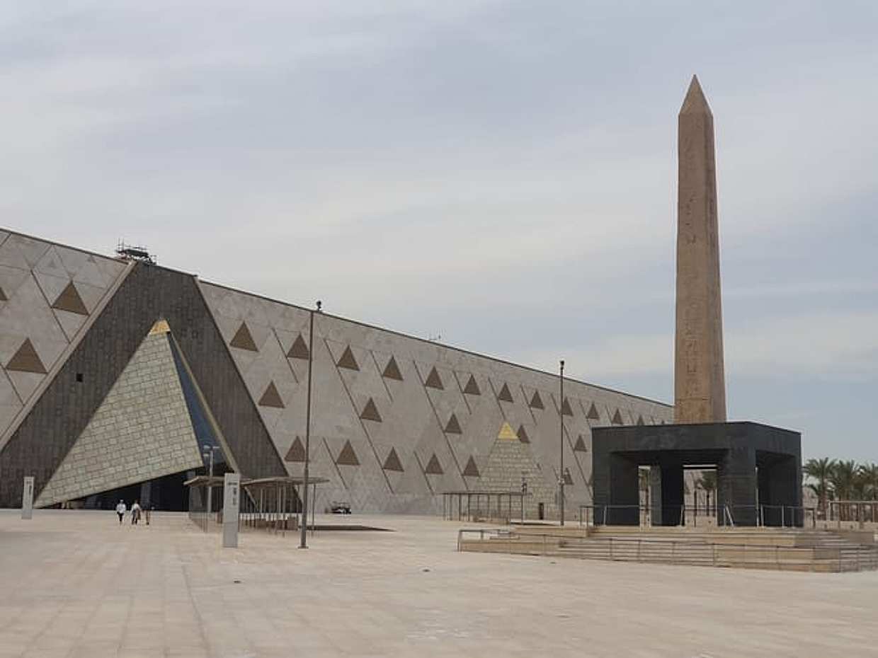 Grand Egyptian Museum and Giza Plateau from Alexandria, photo 2