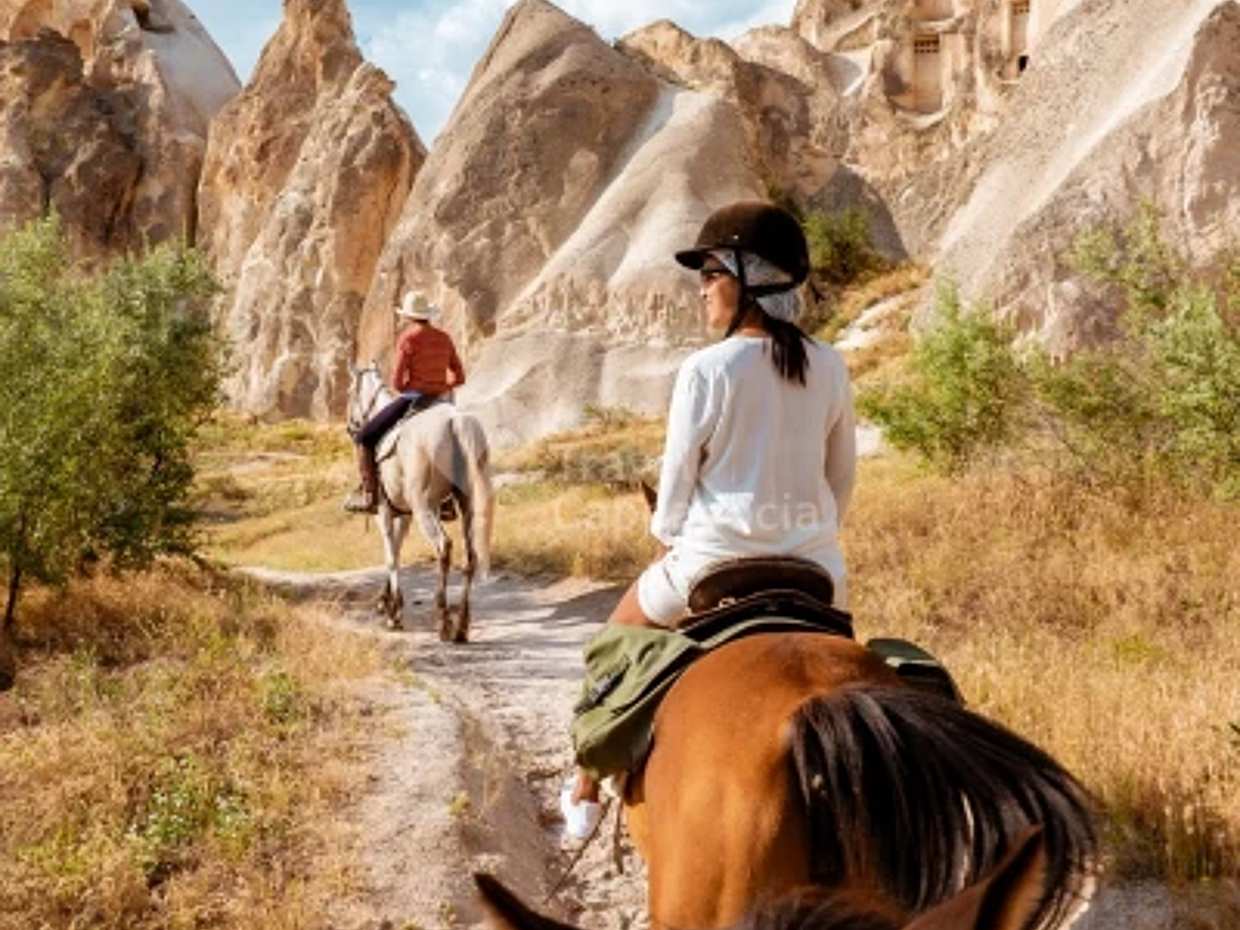 Balade à cheval en Cappadoce, en Turquie