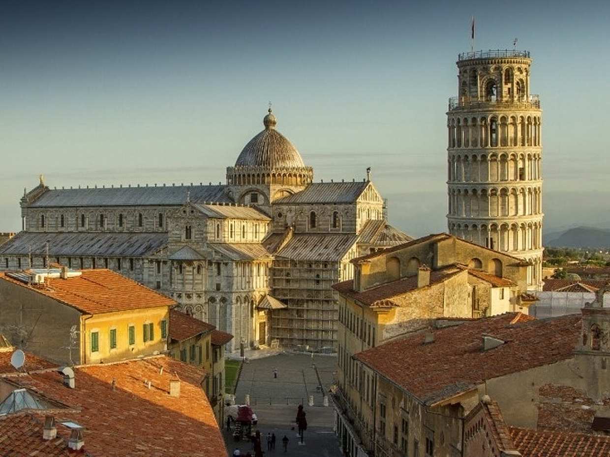Pisa Stadtrundgang in Italien
