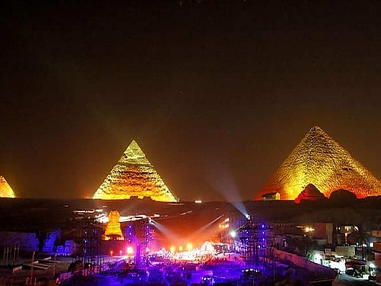 Pyramids of Giza Sound and Light Show from Cairo, photo 5