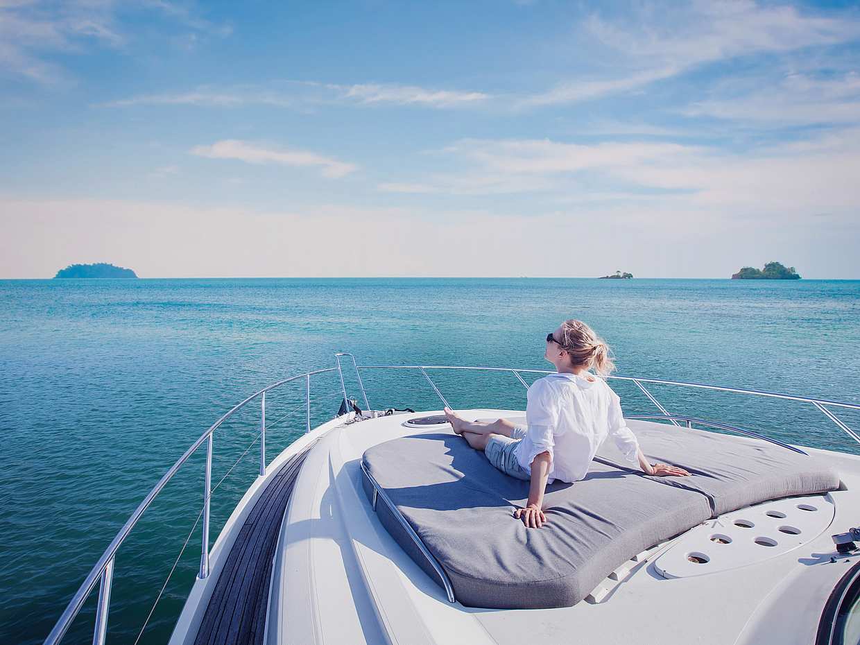 Lulu Island Private Yacht Cruise + Transfer ve Spojených arabských emirátech, Abu Dhabi
