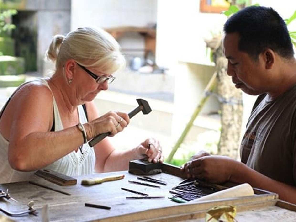 Ubud Silver Jewelry Making Class with Temple, Monkey Forest, photo 2