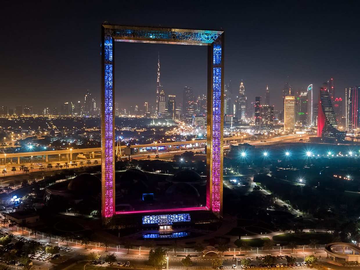 Dubai Frame Tickets with Round Trip Transfers in United Arab Emirates