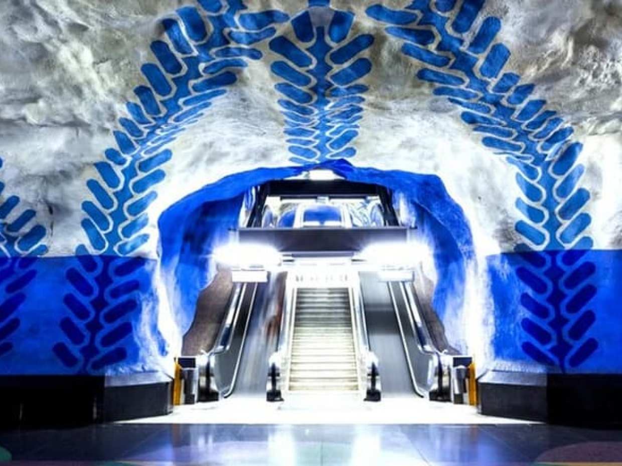 Stockholm U-Bahn-Kunst- und Fototour Die längste Galerie der Welt in Schweden, photo 3