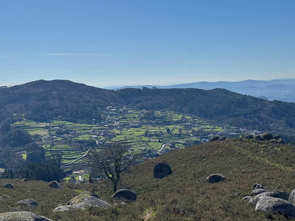 Hiking in Minho Region in Portugal, Braga
