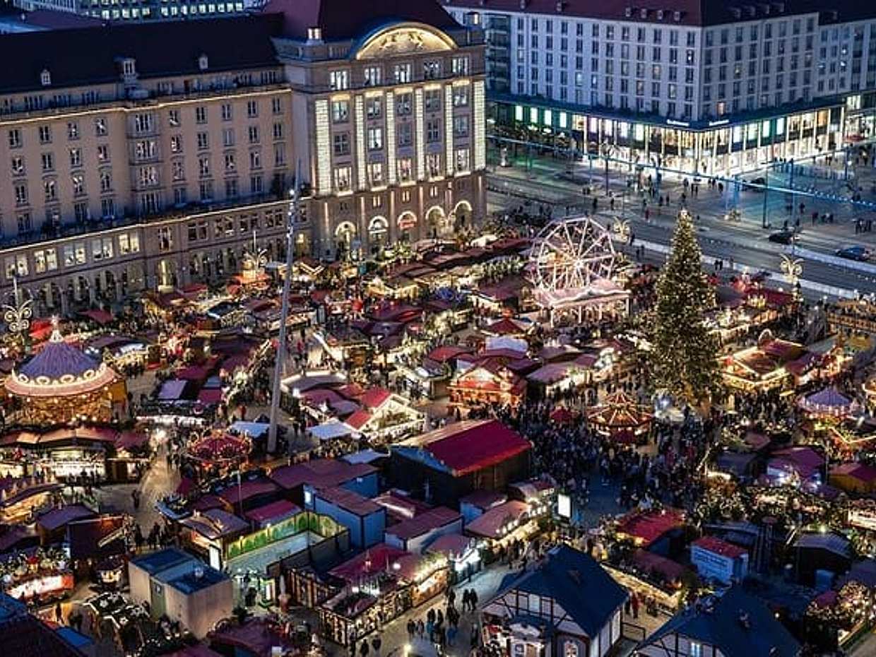 Excursion privée de Noël de Prague à Dresde et Terezín en Tchéquie