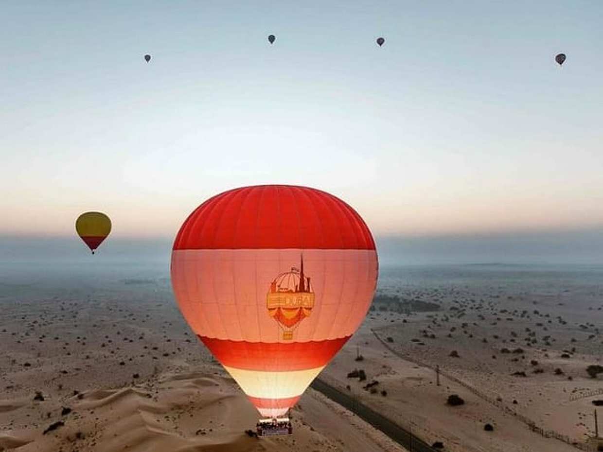 Hot air Balloon ride, United Arab Emirates, photo 3