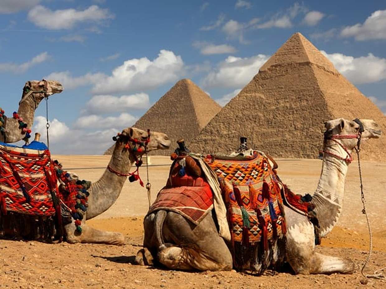 Day Tour to Giza Pyramids Memphis, Dahshur and Saqqara Pyramids