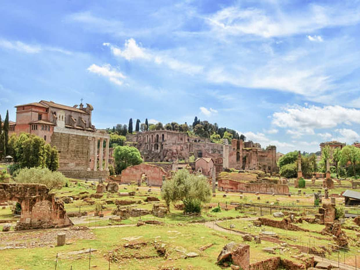 Kolosseum, Forum Romanum und Palatin von Rom in Italien, photo 5