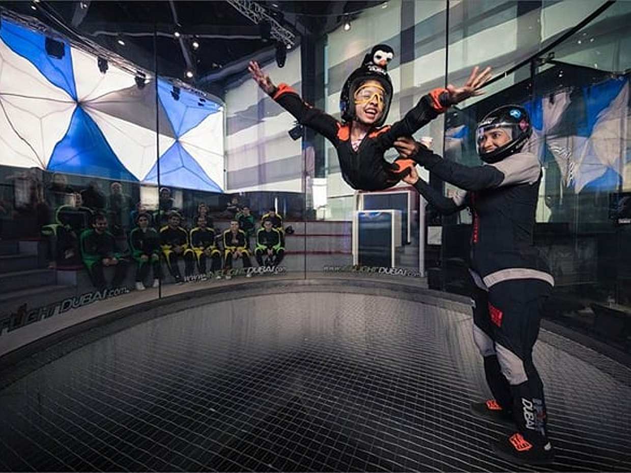 Dubai's Largest Indoor Skydive 2 flights, photo 2