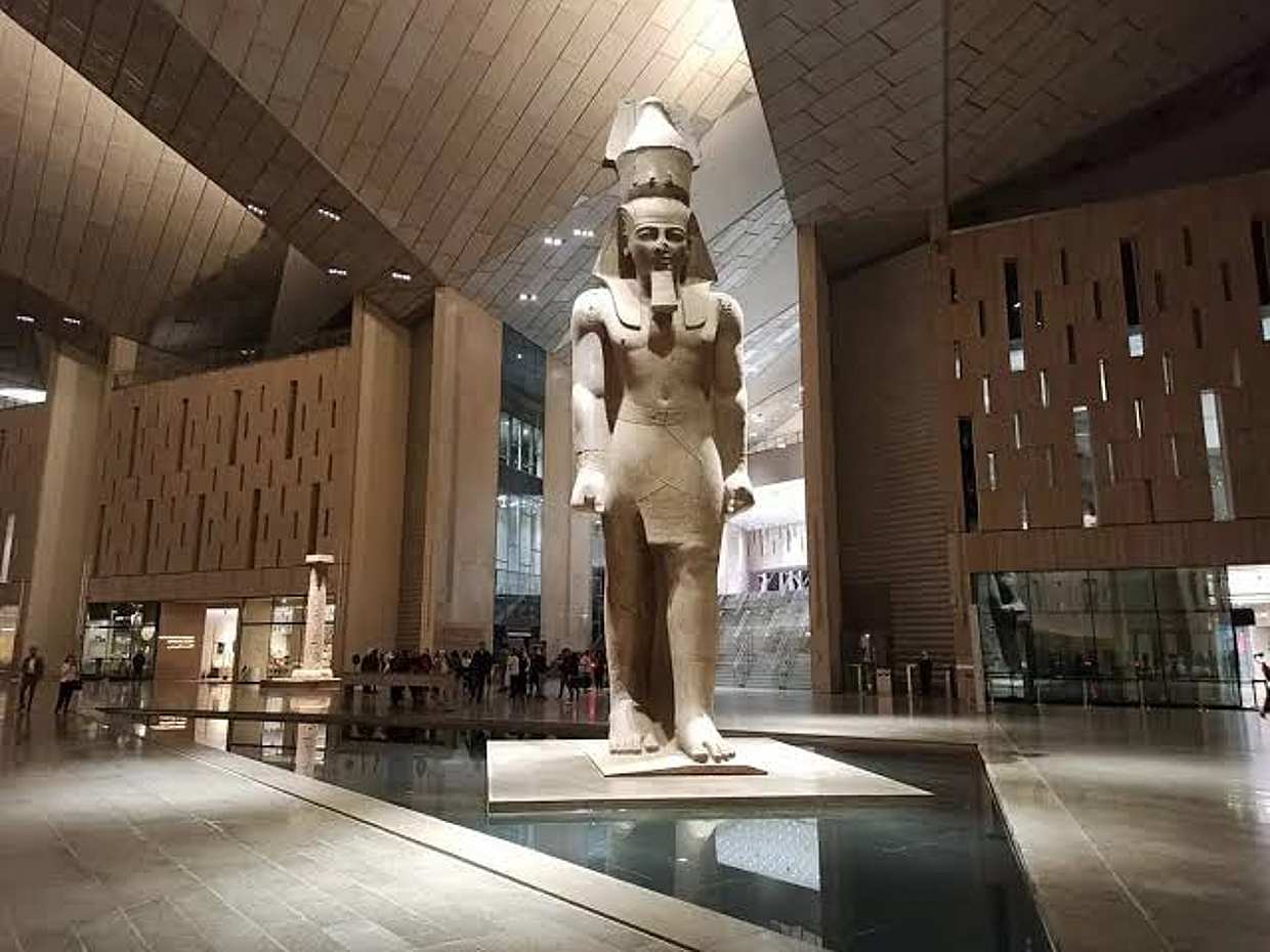 Giza Pyramids & the grand Egyptian Museum, Cairo, photo 2