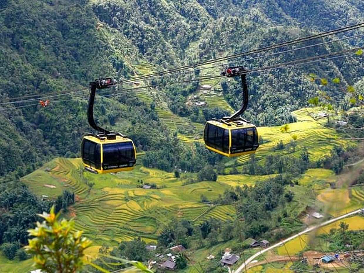2-dniowa wycieczka Sapa z trekkingiem kolejką linową Fansipan i zwiedzaniem trzech wiosek w Wietnamie, Hanoi