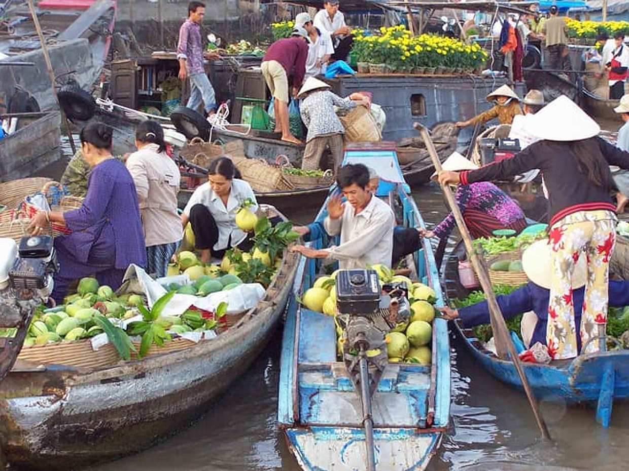 2 Days 1 Night Discover Mekong Delta Visiting Floating Market Group Tour