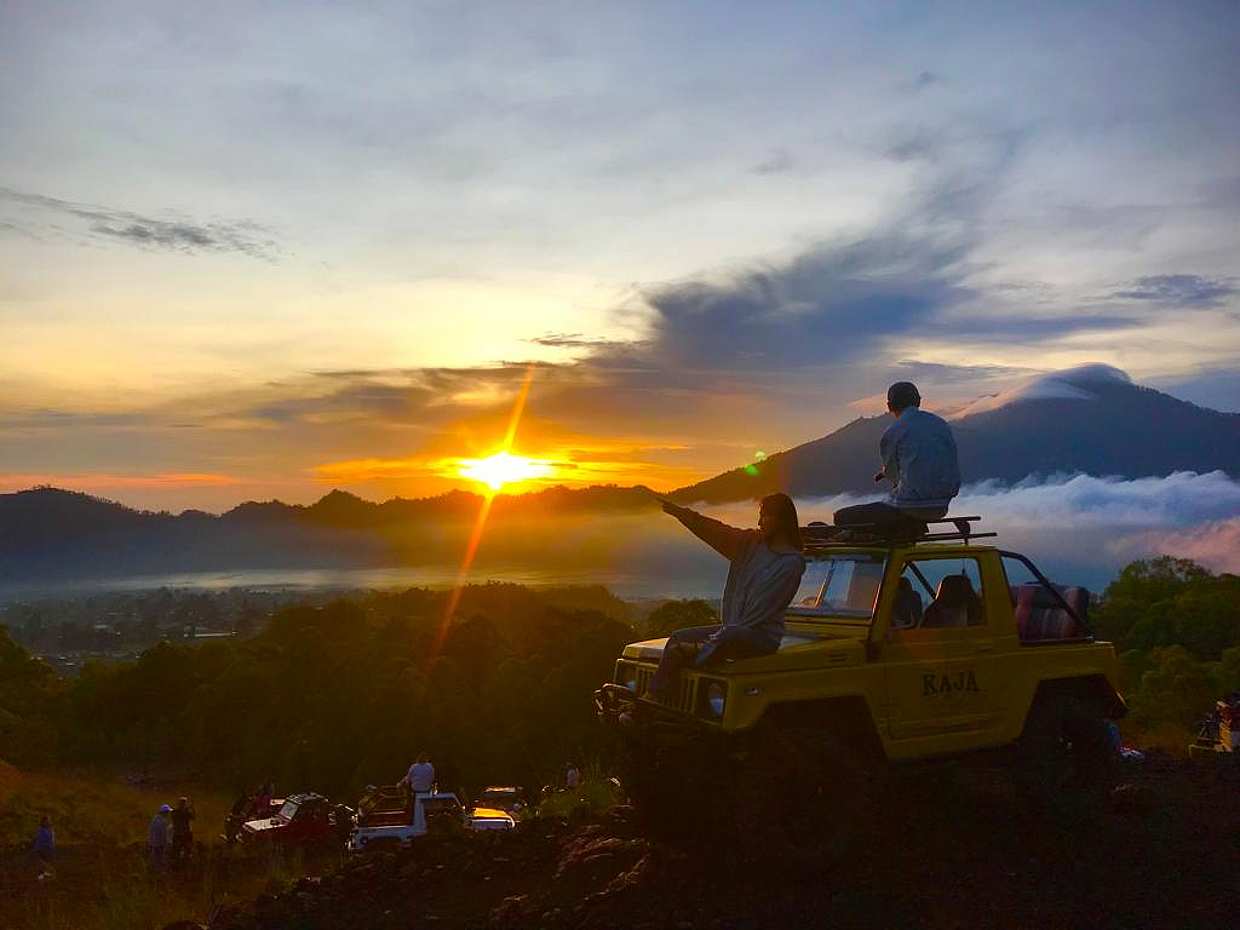 Mt Batur Sunrise by 4WD Jeep Tour in Indonesia, Bali