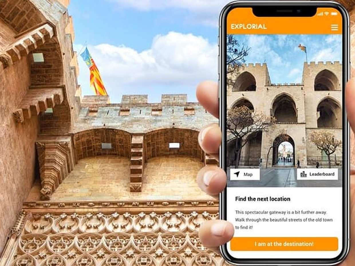 "Valencia: Stadtrundgang & Schnitzeljagd mit selbstgeführter Tour in Spanien"