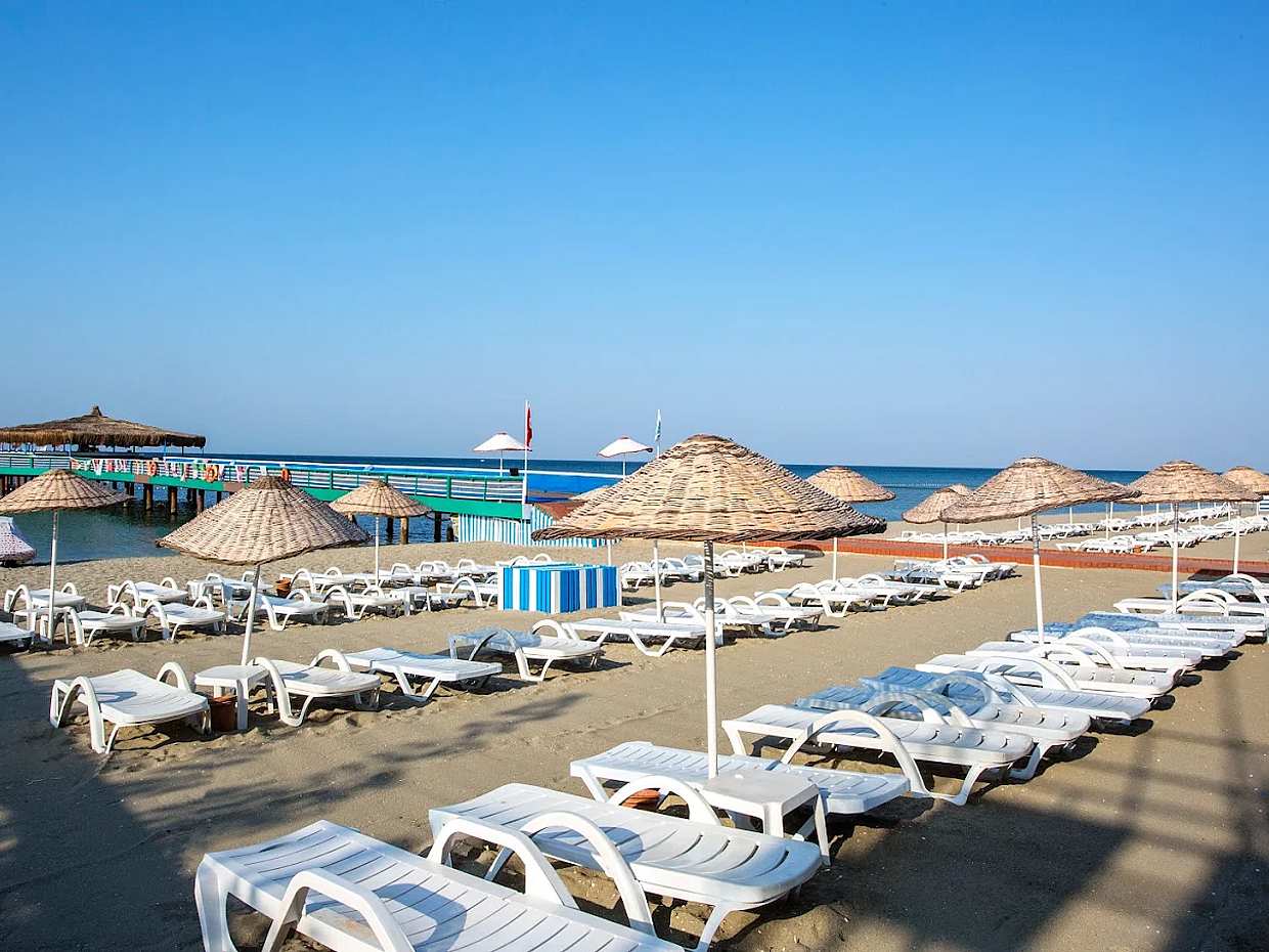Tagesausflug zum Marin Princess Beach in Kumburgaz, Marmarameer in der Türkei, Istanbul
