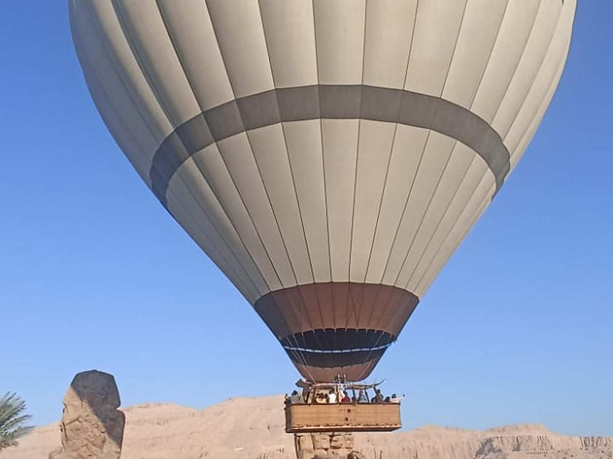 Sunrise Hot Air Balloon Ride over valley of the kings luxor in Egypt, Hot Air Balloons Luxor, photo 3