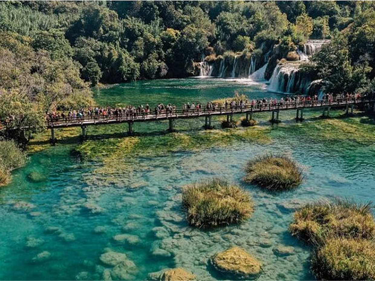 Krka Waterfalls Tour, Boat Cruise&Swimming in Croatia, Split, photo 3