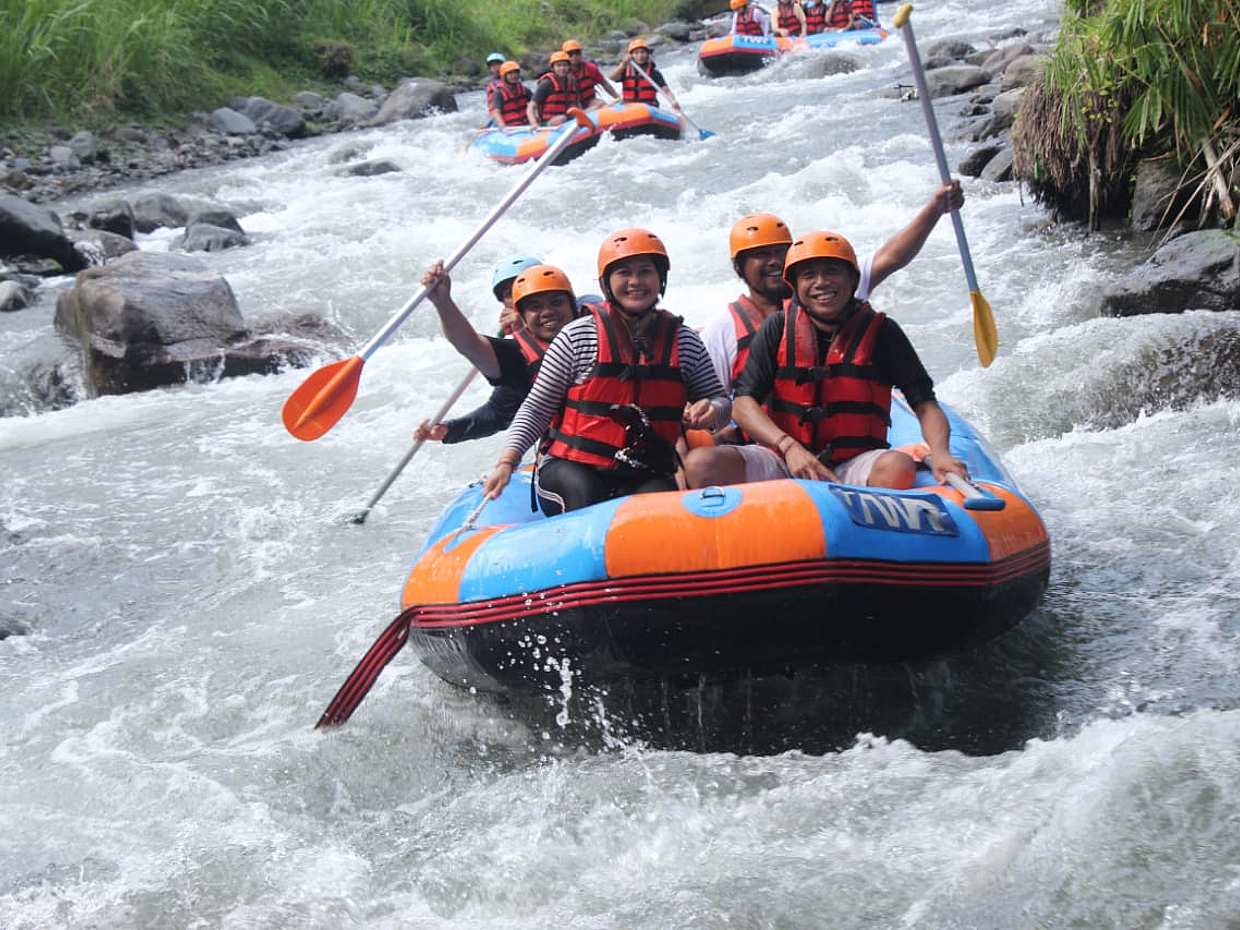 Telaga Waja Adventure Rafting in Indonesia, Bali