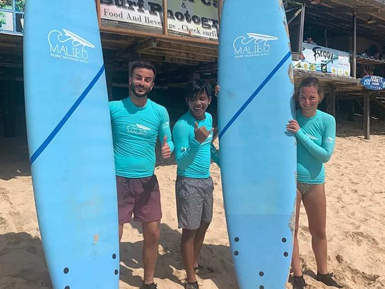 Lezione di surf semi-privata