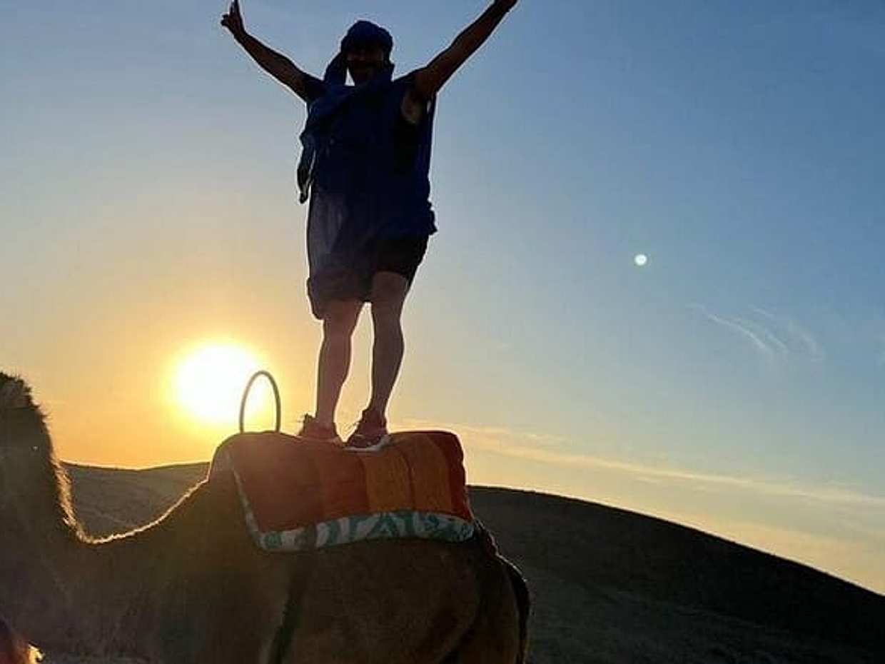 Agafay desert sunset camel ride Tour from Marrakech, photo 2