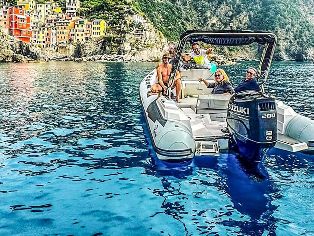 From La Spezia: 5 Terre Full Day Boat Tour
