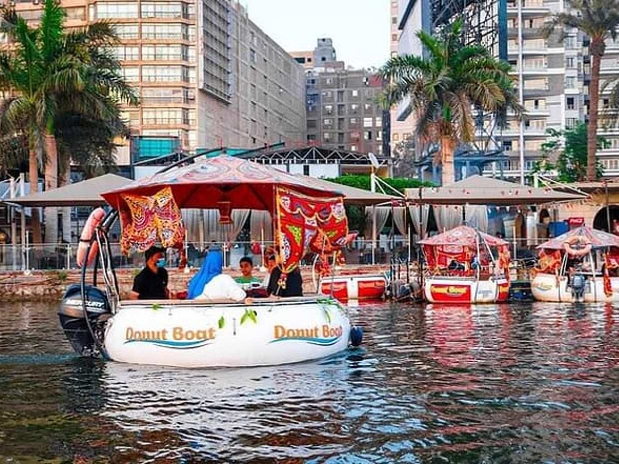 Private Trip Donut Felucca Boat In Cairo