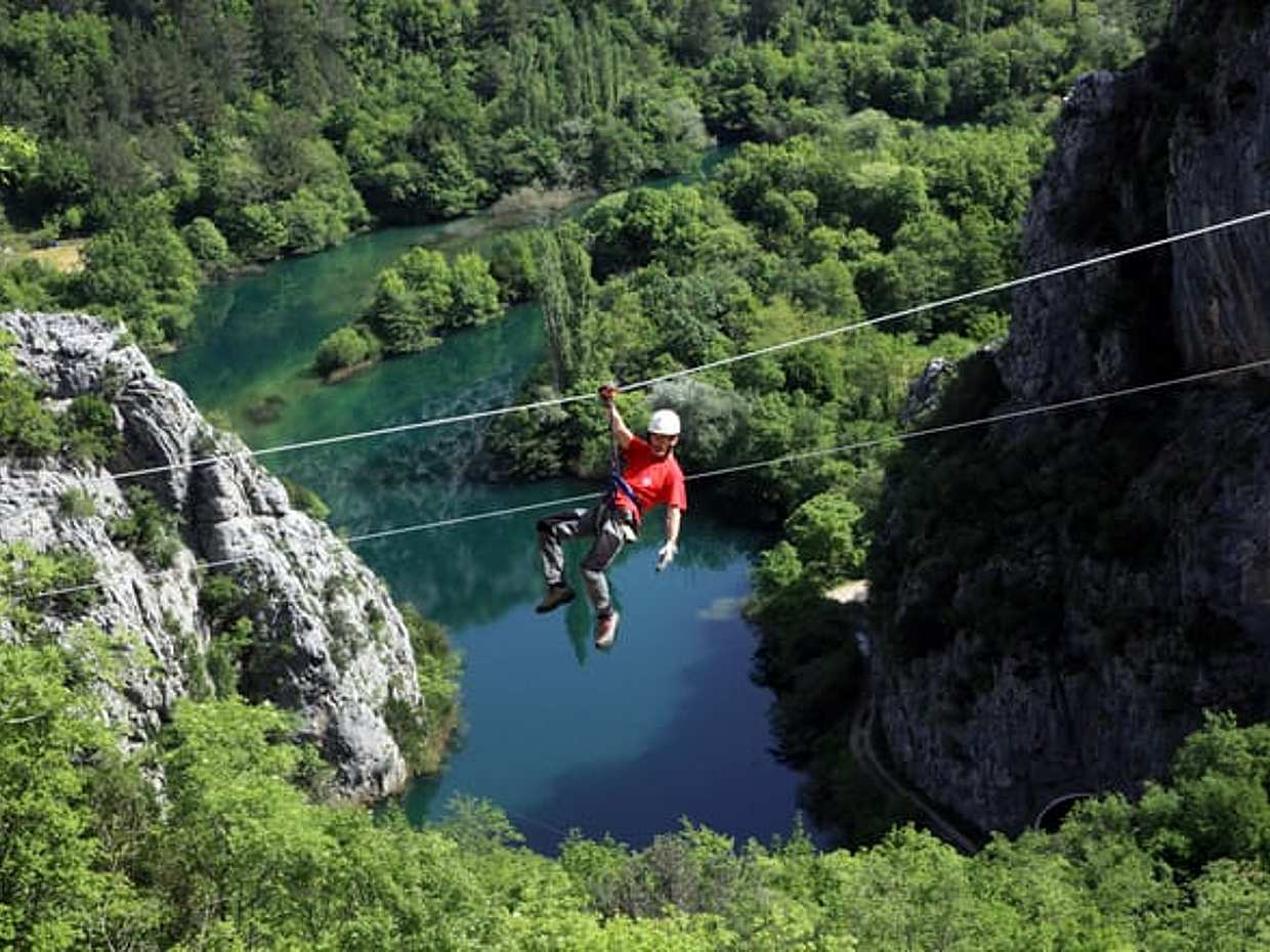 Dalat High Rope Course (Zipline) tour