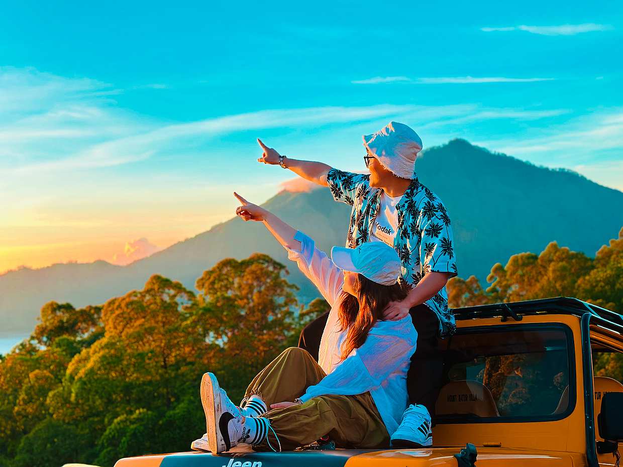 Mount Batur Sunrise Jeep Tour with Private Jeep Driver