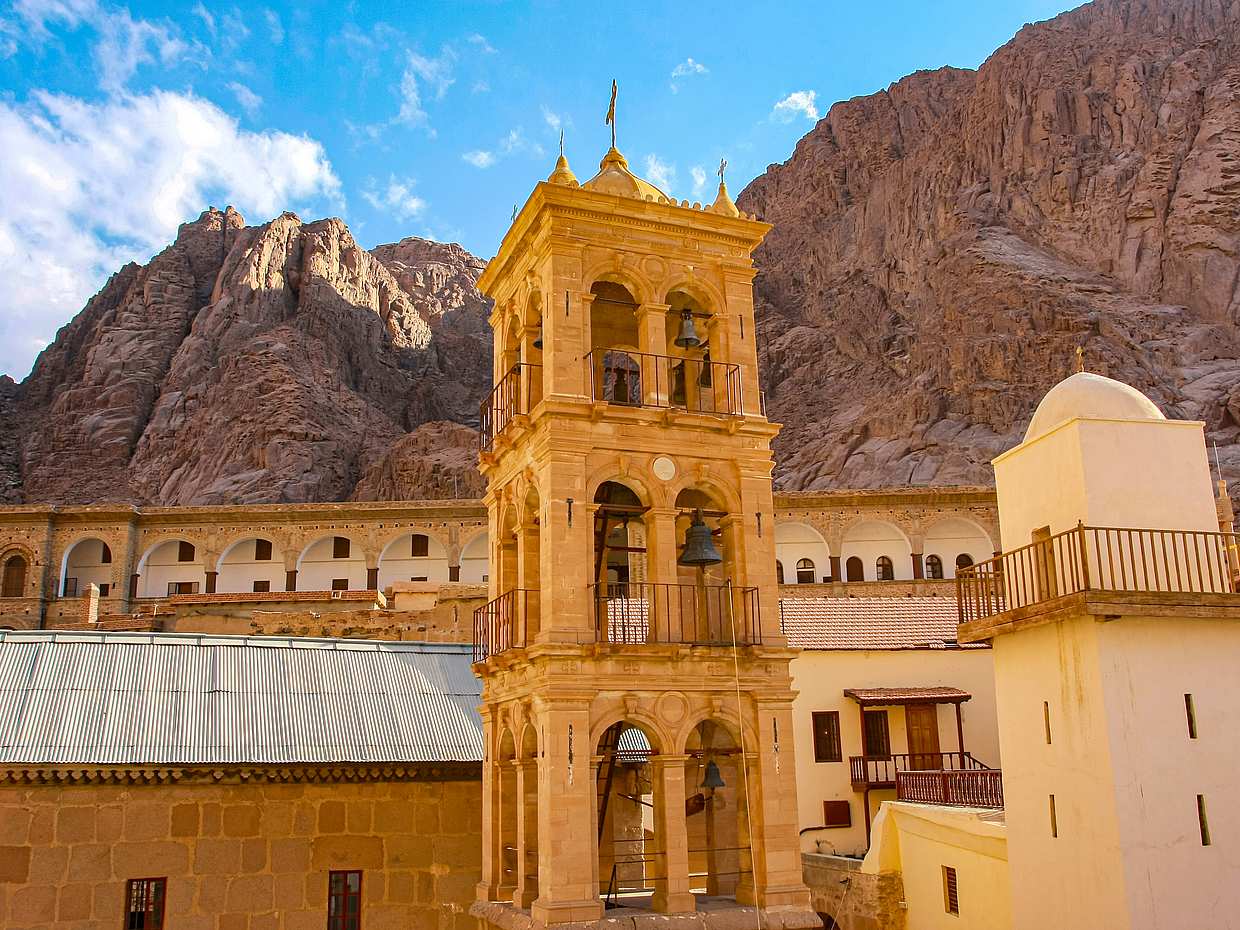 Mount Sinai and St.Catherine Monastery from Sharm El Sheikh in Sharm El-Sheikh, Egypt, photo 2