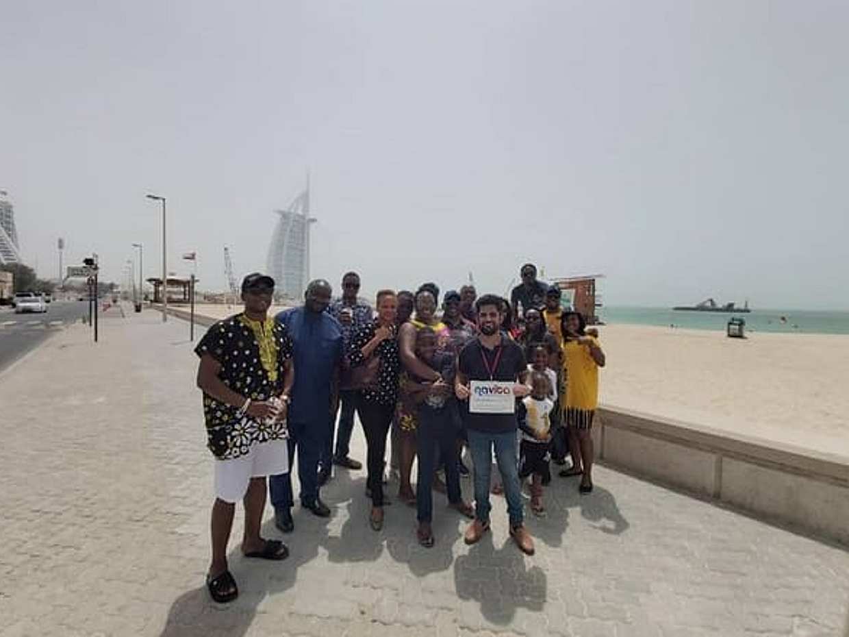 "Visite de la ville de Dubaï avec safari dans le désert et dîner barbecue aux Émirats arabes unis"