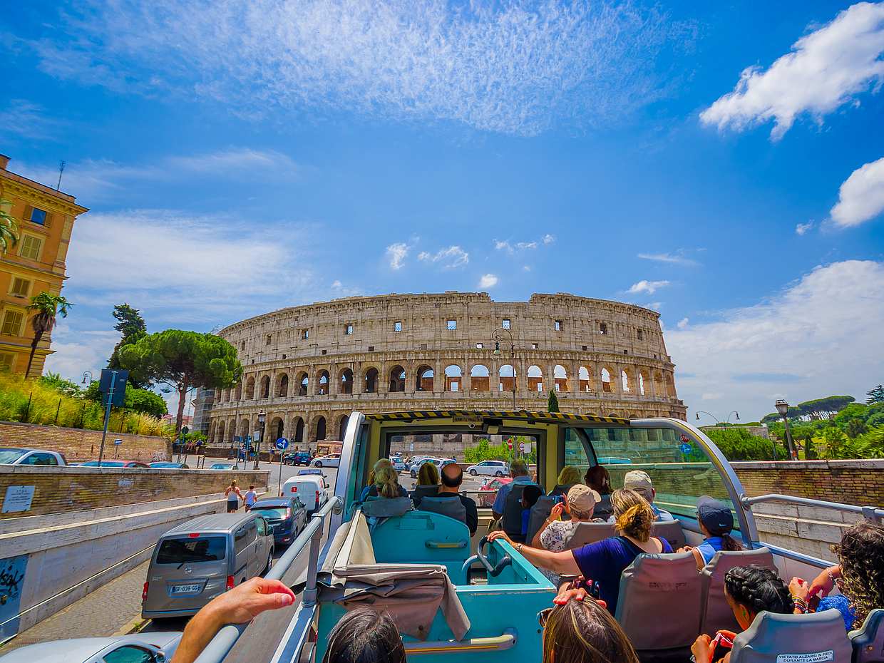 Hop-on Hop-off Panoramic Rome Bus Tour Daily Ticket in Italy, Hop-on Hop-off Bus Rome, photo 3